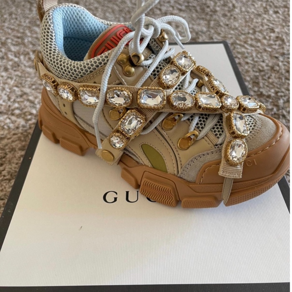 Gucci flash trek sneakers